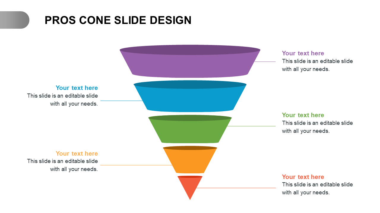 Pros Cone PowerPoint   Presentation Design Download Now